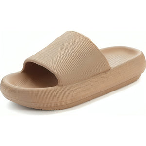 Cushioned Lightweight Thick Sole Slides