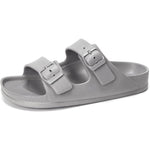 Load image into Gallery viewer, Double Buckle Adjustable Sandals
