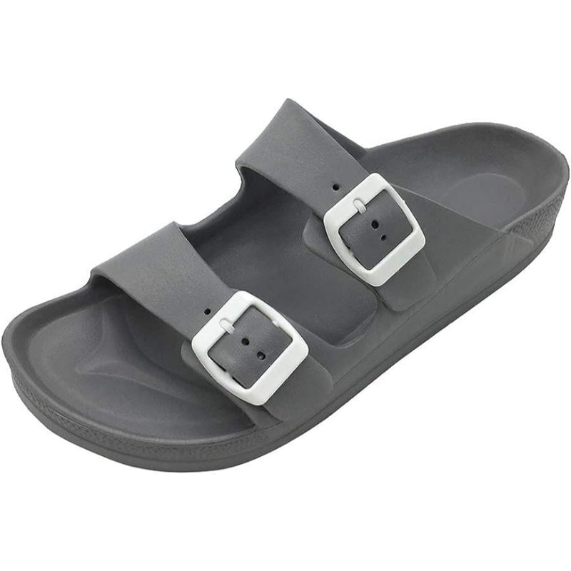 Double Buckle Adjustable Sandals