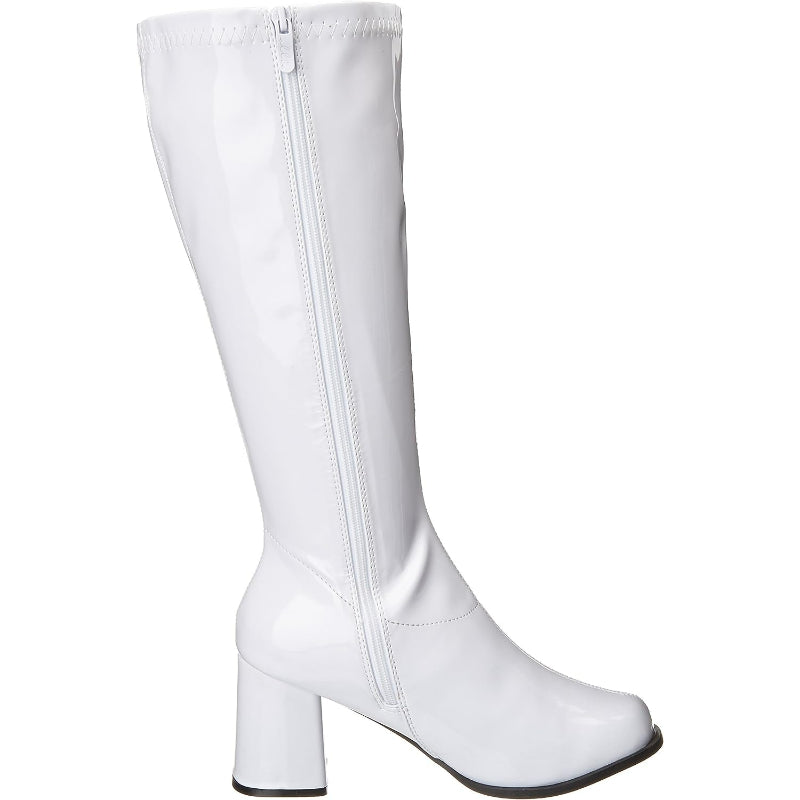 Metallic Featured Knee-High Boots