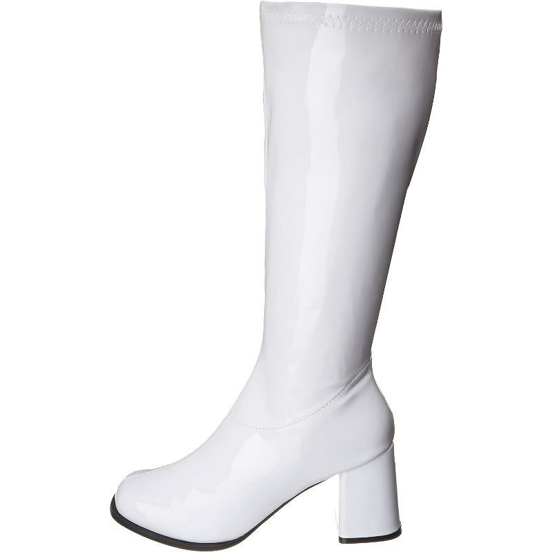 Metallic Featured Knee-High Boots