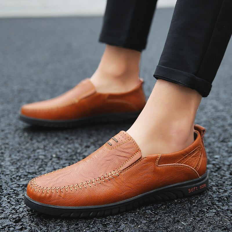 Patchwork Pattern Formal Shoes