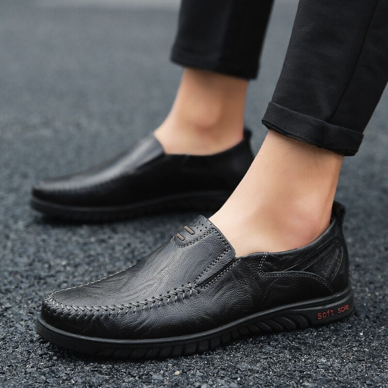 Patchwork Pattern Formal Shoes