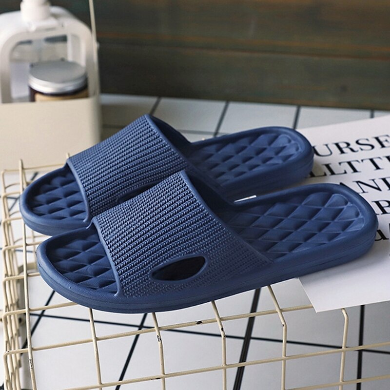 Plain Patterned Casual Flip Flop Slipper