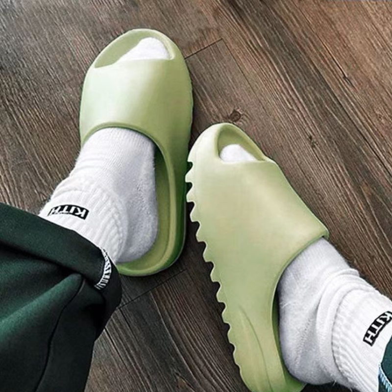Plain Thick Sole Slippers