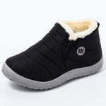 Load image into Gallery viewer, Women&#39;s Waterproof Slip On Platform Winter Fur Boots
